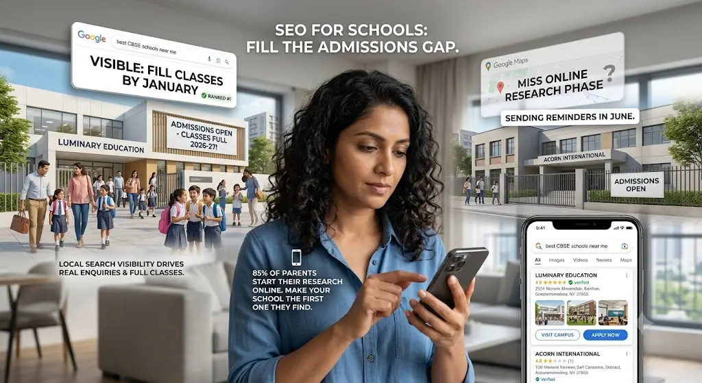 How Schools Can Increase Admissions Through SEO